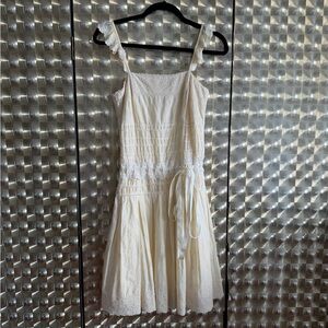 Chloe Cream Lace Dress